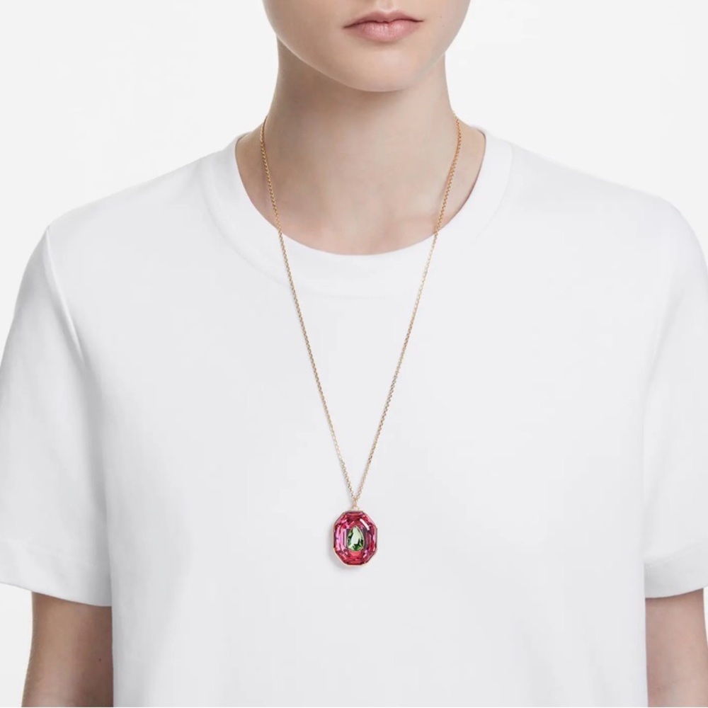 Swarovski - Chroma Crystal Pendant Necklace - Picture 6 of 8